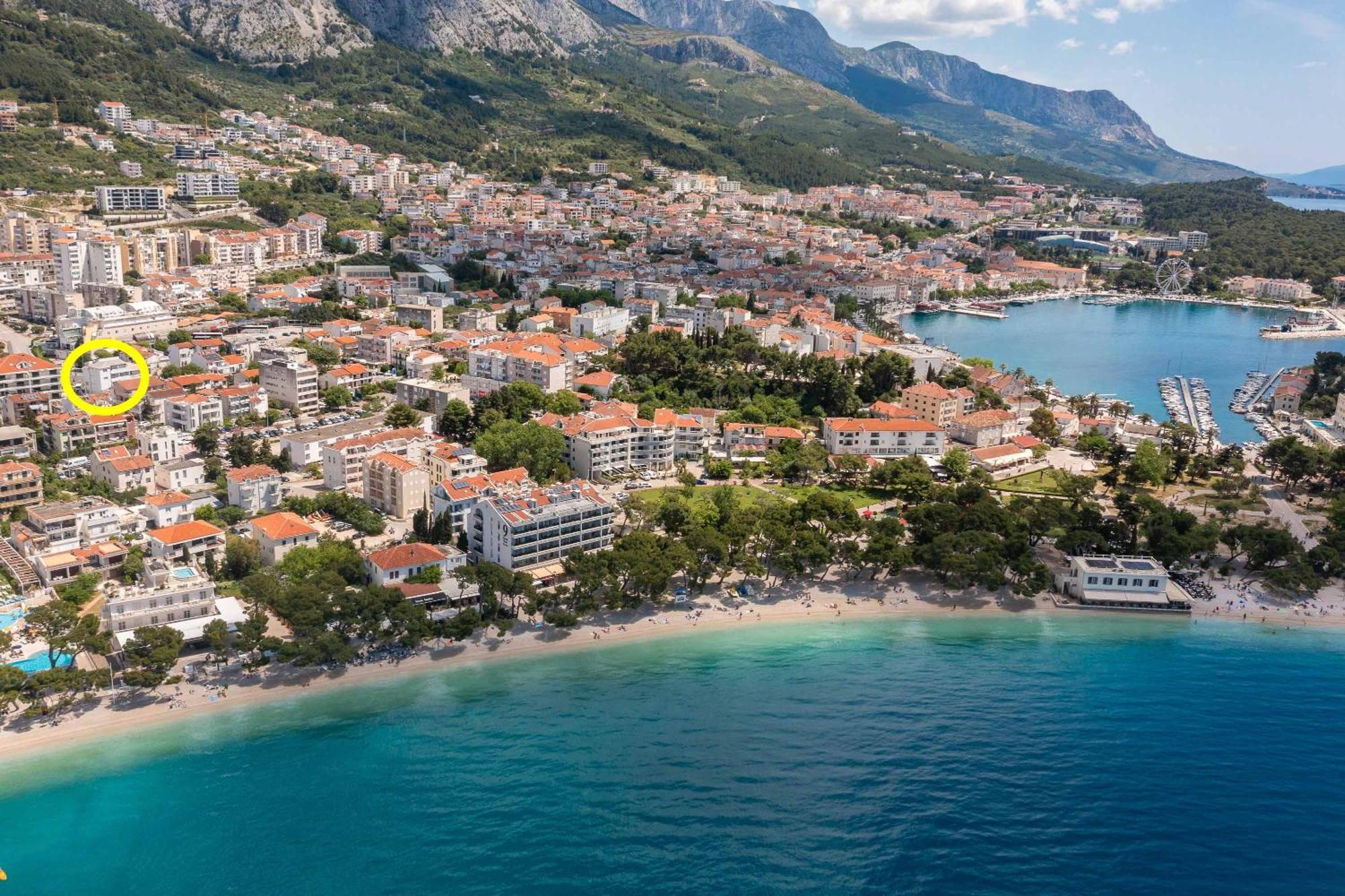 Magnolia Center Apartments Makarska Buitenkant foto
