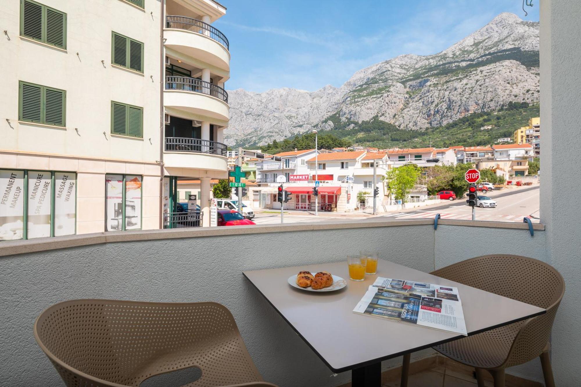 Magnolia Center Apartments Makarska Kamer foto